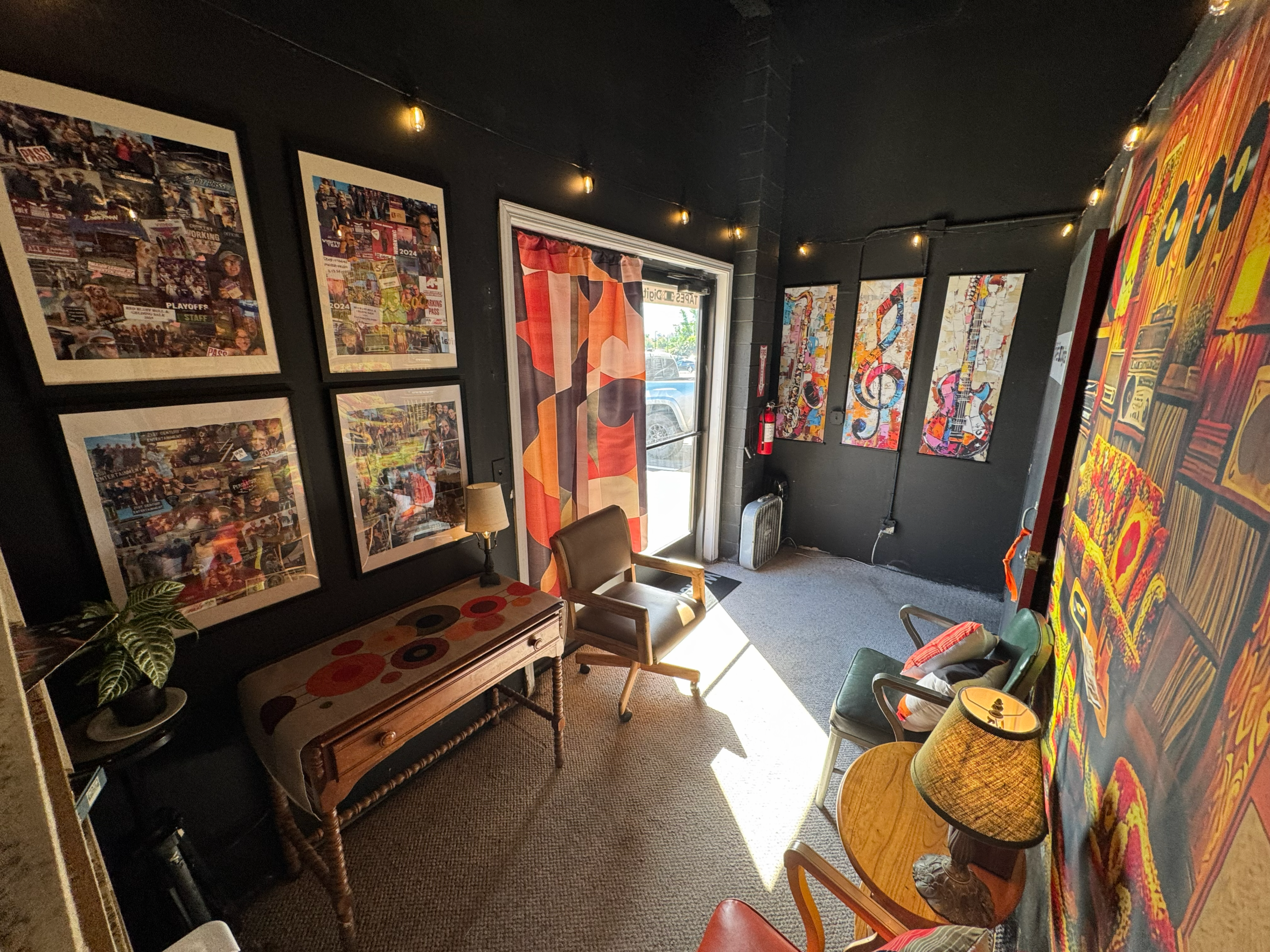 The welcoming lobby at Memories Revived in downtown Red Bluff.